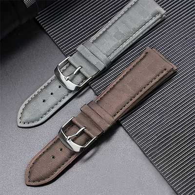 Synthetic PU Leather Watch Straps