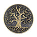 Bronze Tree Of Life Belt Buckle For Men Front View