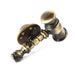 Gavel Hammer Brooch Pin For Men Bronze Top View