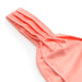 Peach Pink Cravat Neck Tie For Men Silky Close-Up Image