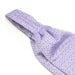 Light Lavender Purple Cravat Neck Tie For men Weave Pattern Silky Close-Up View