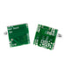 Circuit Board Cufflinks Green and Silver Pair Front