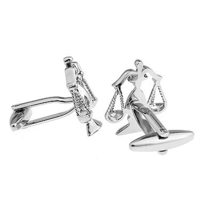 Cufflinks - Scales Of Justice (Silver)