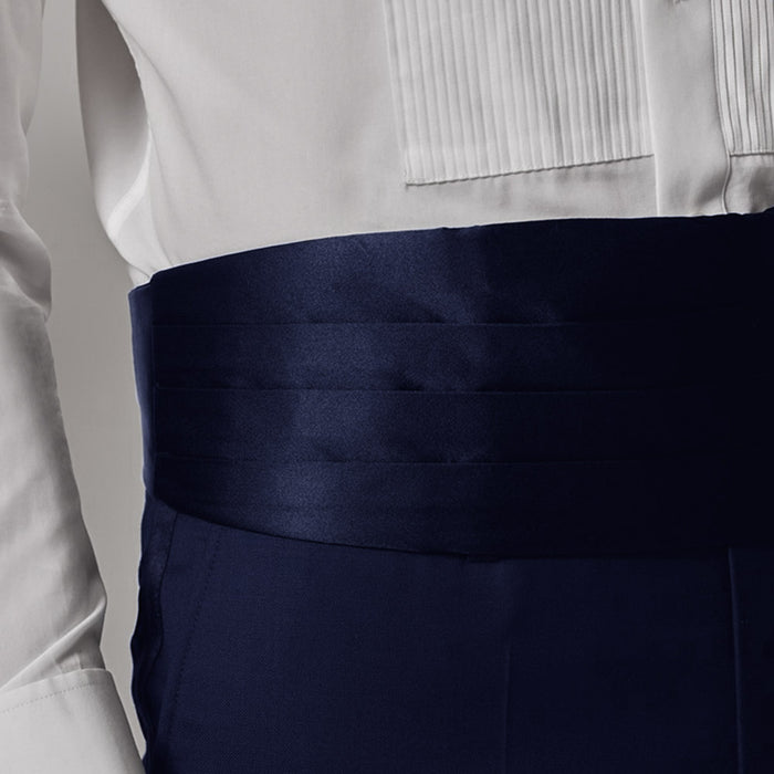 Cummerbund - Blue Navy (Pleated)