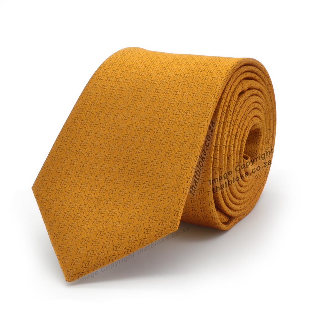 dark mustard tie