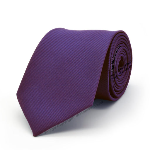 Mythical Purple Neck Tie For Men Stripe Patterned Polyester