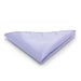 Periwinkle Blue Pocket Square For Men Silky Glossy Polyester