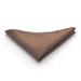 Light Chocolate Brown Pocket Square Patterned Polyester
