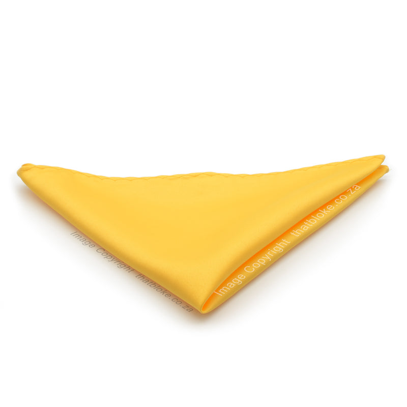 Pocket Square - Yellow Bumblebee (Soft)