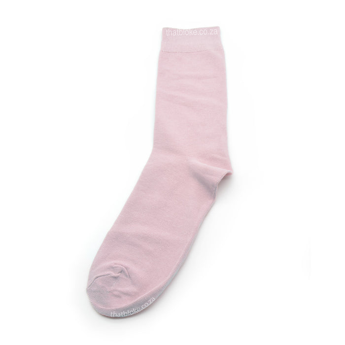 Ultra Light Lilac Purple Socks For Men Cotton