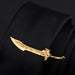 Medieval Sword Tie Clip Gold For men Display