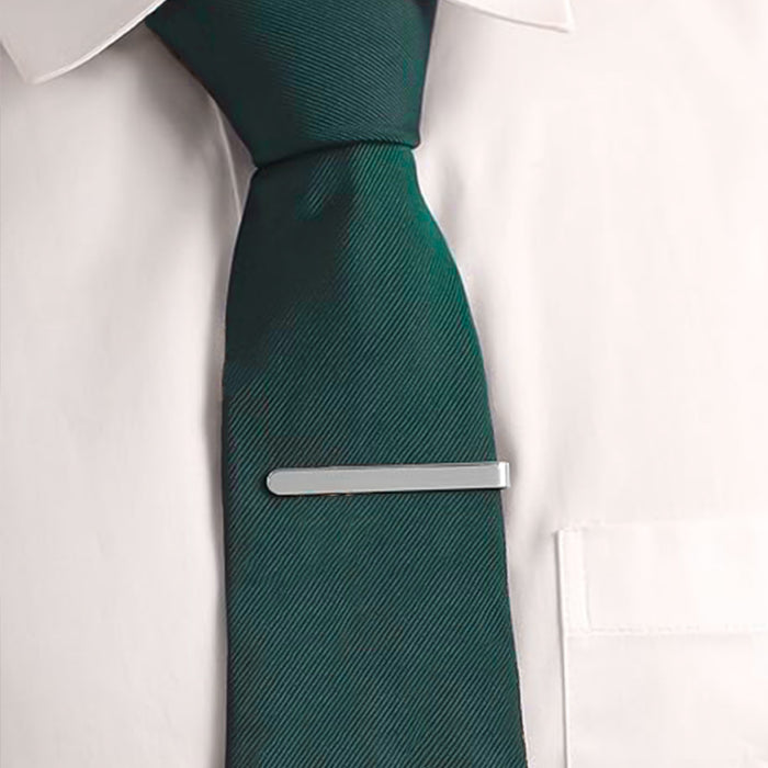 Tie Clip - Medium Thin Round Edge (Gold)