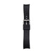 Cavallo TPSIV Rubber Watch Strap Black Curved End Quick Release Top View 