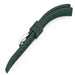 Dark Green FKM Rubber Watch Strap 20mm Lemans Men Side View