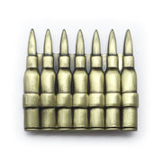 Bullet Belt Buckle For Hunters Zinc Alloy