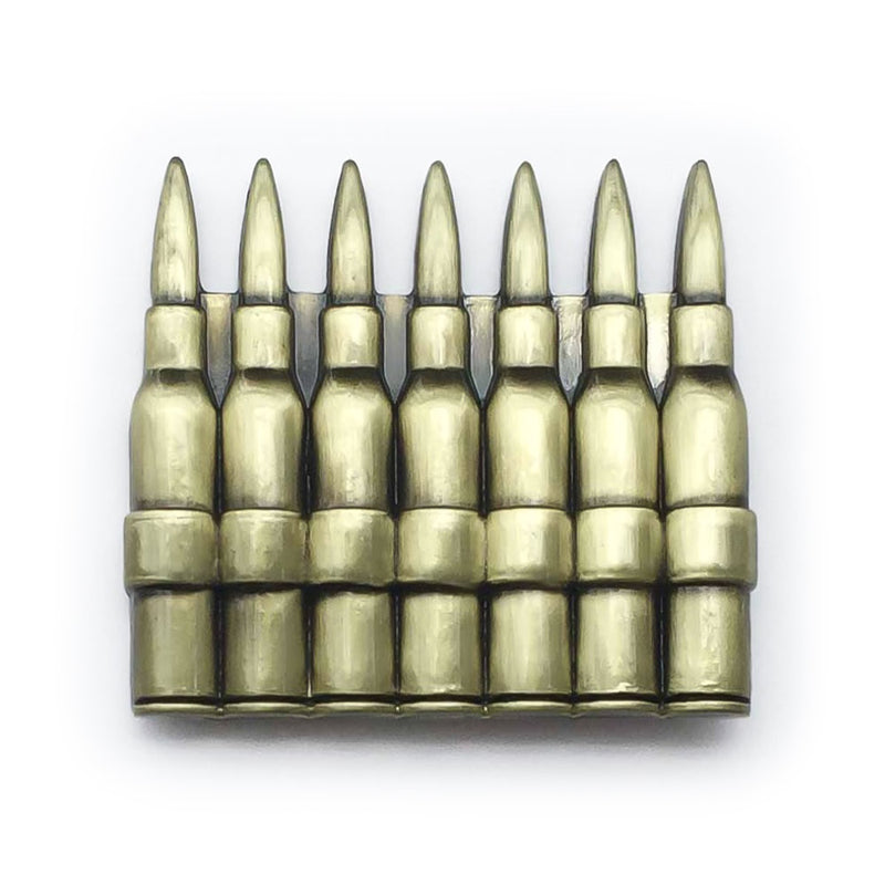 Bullet Belt Buckle For Hunters Zinc Alloy