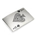 Casino Playing Cards Belt Buckle Ace Of Spades Silver