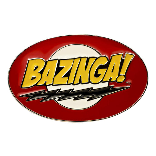 Big Bang Theory Sitcom Bazinga Belt Buckle Sheldon Cooper