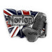 Norton Motocycle Belt Buckle Pewter Grey