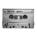 Cassette Belt Buckle Music Pewter Grey Front