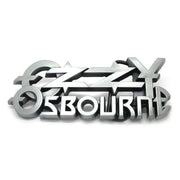 Ozzy Osbourne Belt Buckle Music Pewter Grey