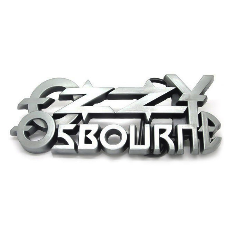 Ozzy Osbourne Belt Buckle Music Pewter Grey