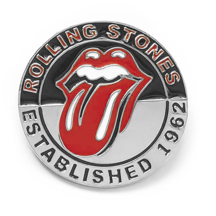 Rolling Stones Belt Buckle Silver
