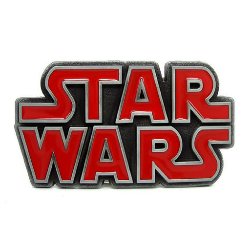 Star Wars Belt Buckle Red Logo