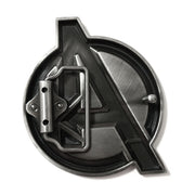 Avengers Belt Buckle Grey Superhero Image Bottom