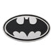Batman Belt Buckle Silver Black Image Front
