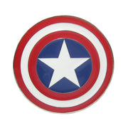 Captain America Belt Buckle Red Blue White Superhero Image Front