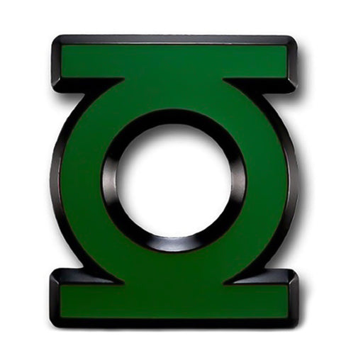 Green Lantern Belt Buckle Superhero Image Front