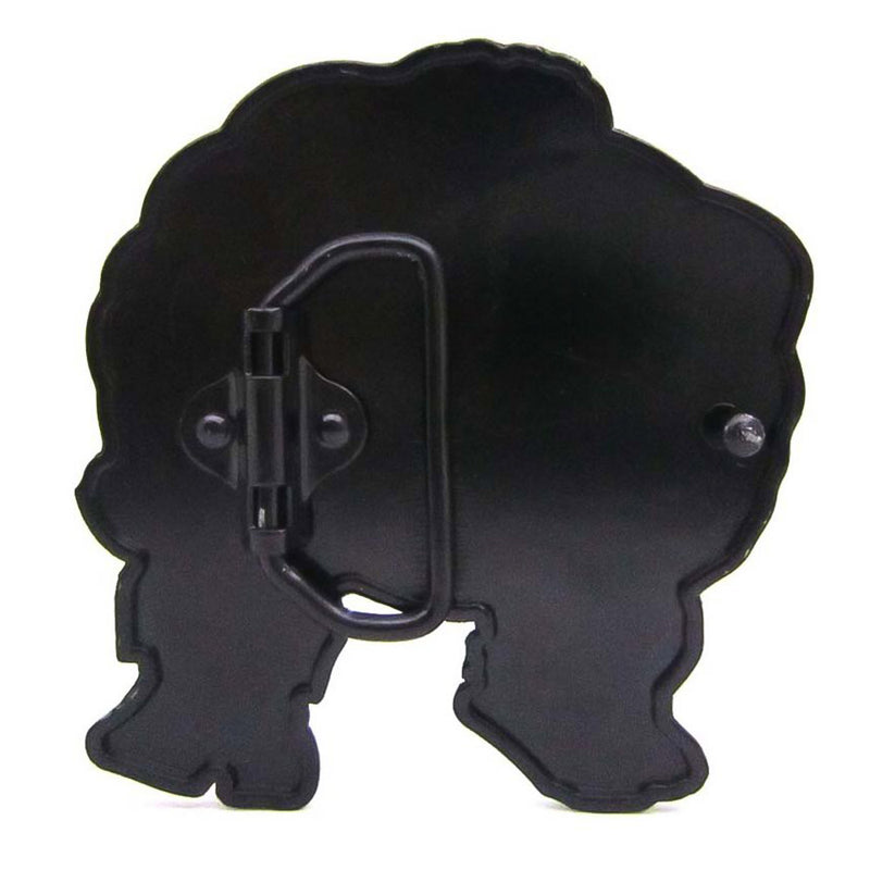 The Incredible Hulk Belt Buckle Green Purple Black Superhero Image Back