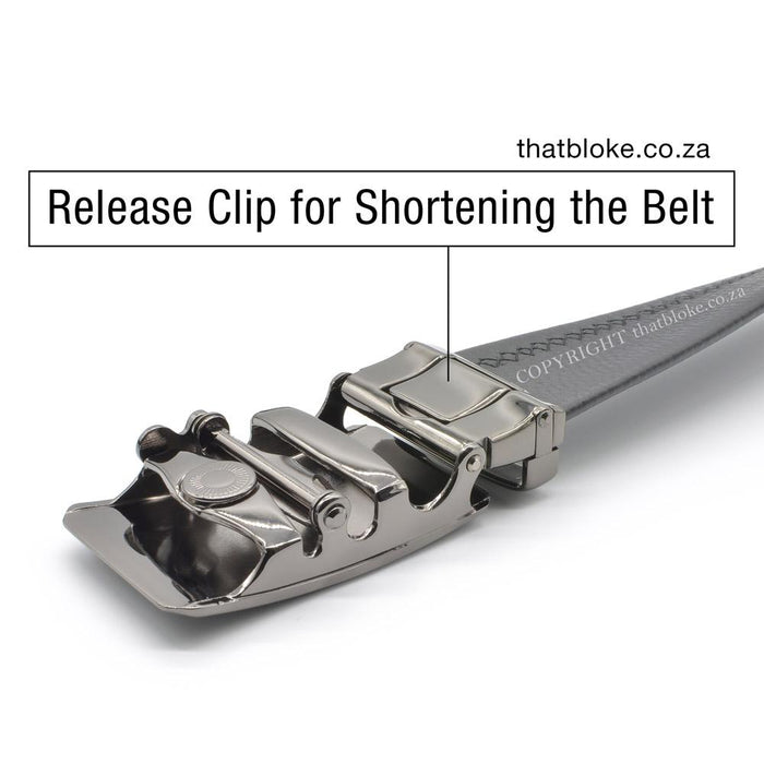 Belt Release Clip For Shortening Belt Display Image