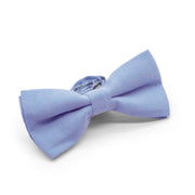 Cornflower Blue Bow Tie Matt Side View