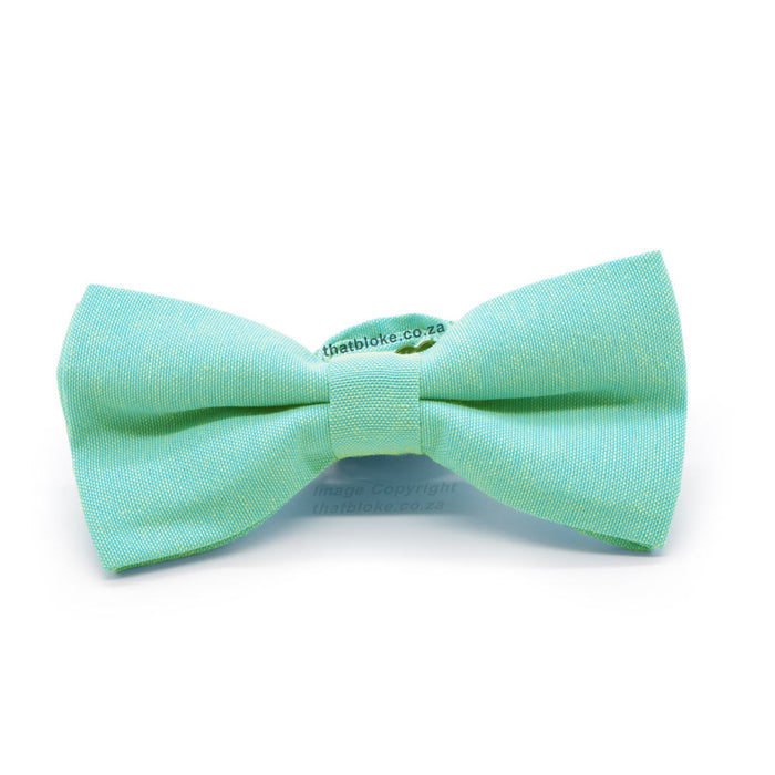 Light Mint Green Bow Tie Front