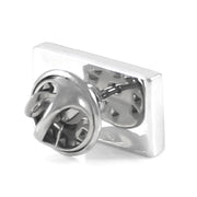 James Bond 007 Brooch Pin Silver and Black Back
