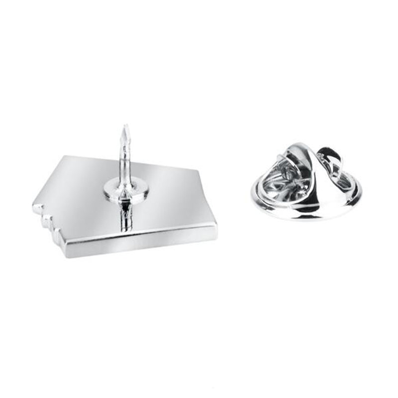 Men's Brooch - Casino Playing Cards Four Aces (Silver)