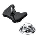 Gamepad Brooch Gaming Game Controller Black With Pin
