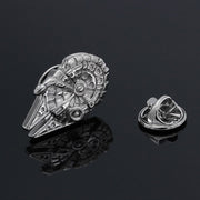 Star Wars Millennium Falcon Brooch Display Image