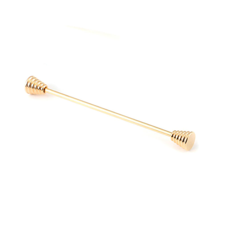 Reverse Barbell Collar Bar Rose Gold