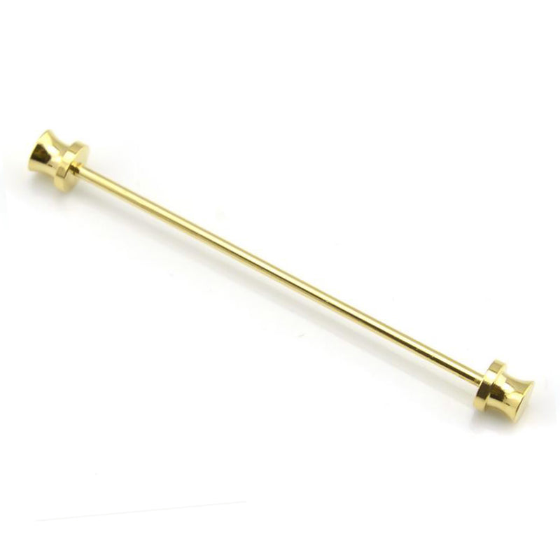 Gold Hyperboloid Shaped Collar Bar