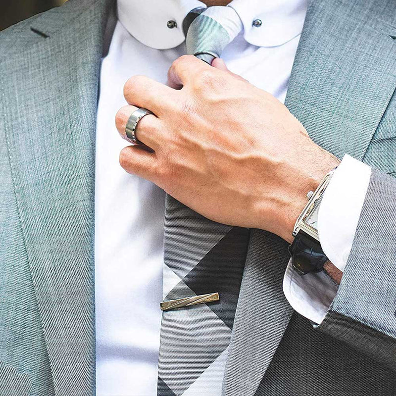 Collar Bar Pin - Round Ball (Gunmetal Black)