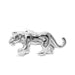 Jaguar Tiger Cufflinks South Africa Silver Image Front