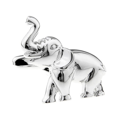 Elephant Cufflinks Silver South Africa Image Front