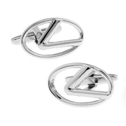 Lexus cufflinks Silver Pair Car Logo