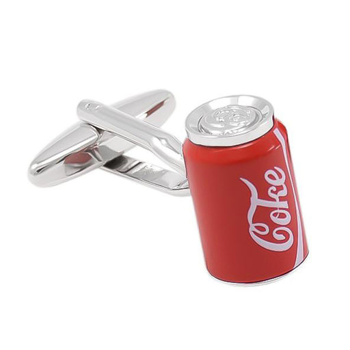 Coca-Cola Cufflinks Coke Red Front Image