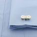 Bicycle Chain Cufflinks Cyclng Silver On Shirt Sleeve