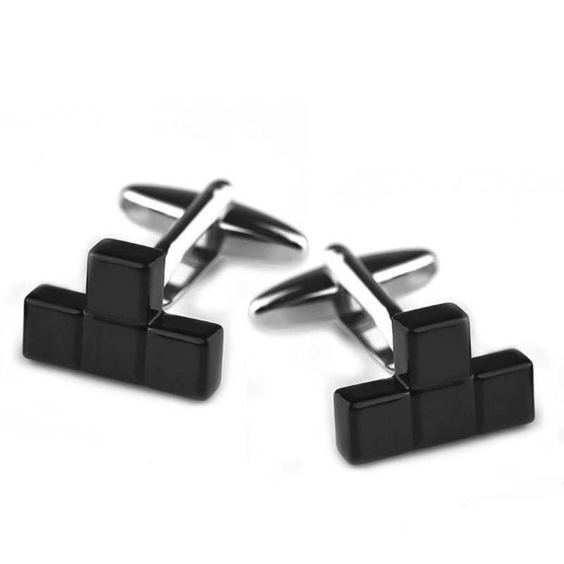 Cufflinks - Game Tetris (Black)