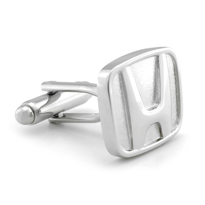 Honda Cuffliks Car Logo Silver Front